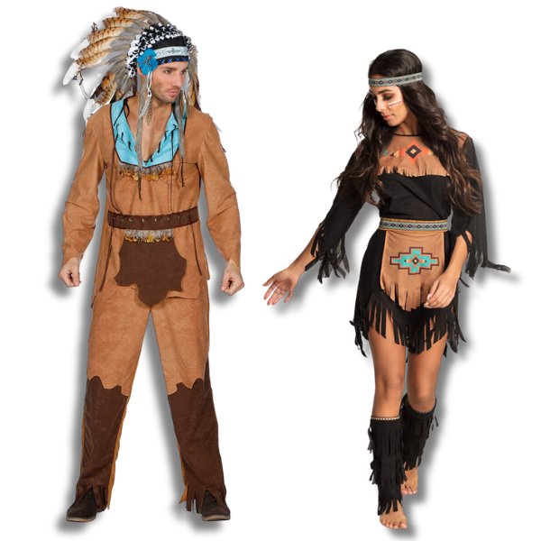 Indianen verkleedkleding en accessoires voor dames en heren
