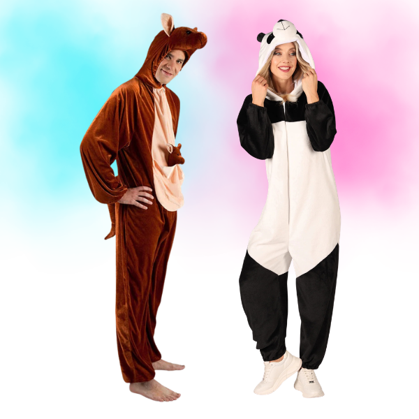 Dierenpakken collectie voor damen en heer.