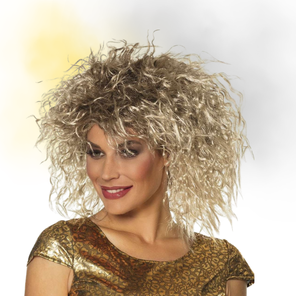 Disco fever pruiken
