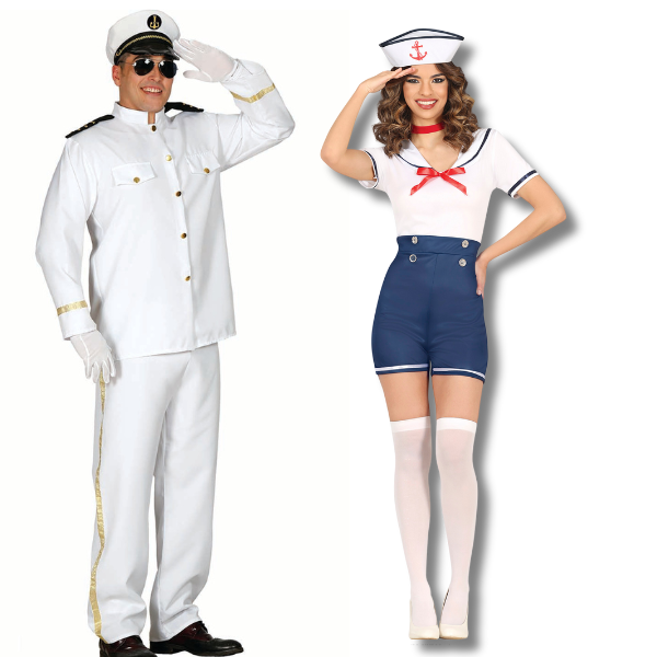 Kapitein en matroos verkleedkleding en accessoires