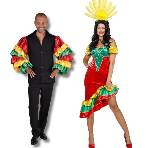 Rio en samba themafeest kleding en accessoires