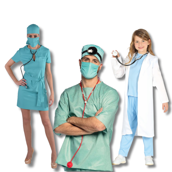 Verkleedkleden en accessoires Dokter en chirurg