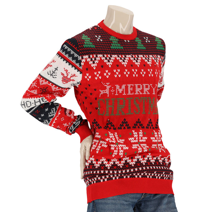 Kersttrui met LED - Merry Christmas