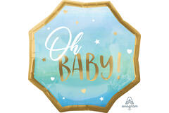 Folieballon Baby Boy 55cm