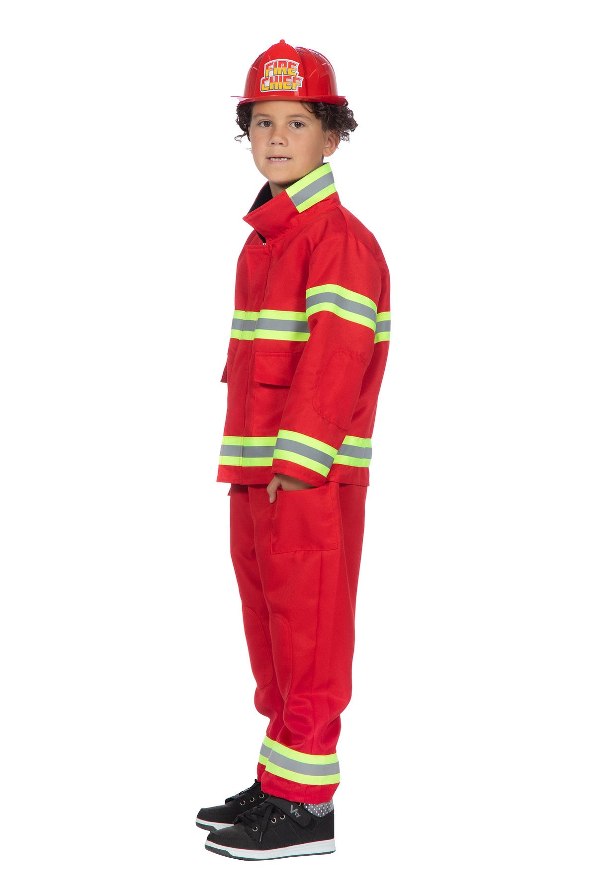 Kinderkostuum Brandweerman deluxe - Feestartikelen