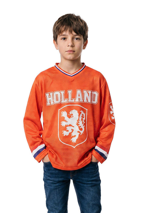 Ijshockey Shirt Holland Oranje voor kinderen