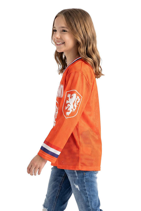 Ijshockey Shirt Holland Oranje voor kinderen