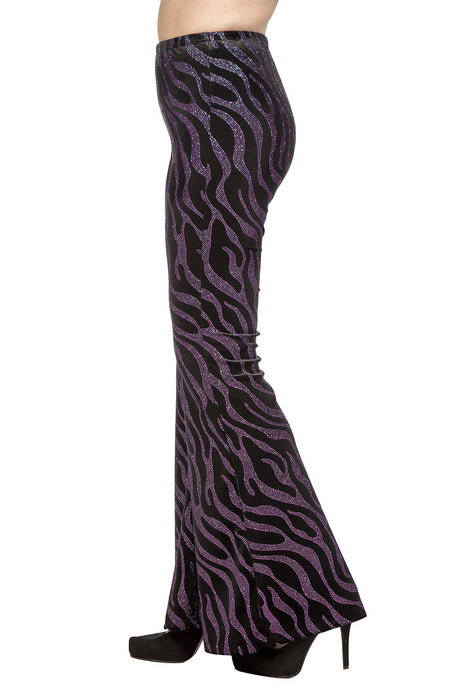 Flare Broek Velvet Waves