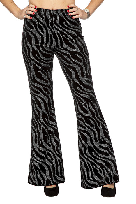 Flare Broek Velvet Waves