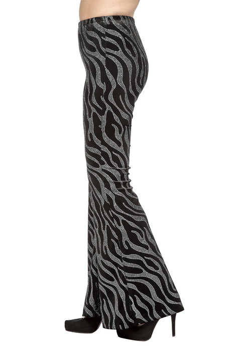 Flare Broek Velvet Waves