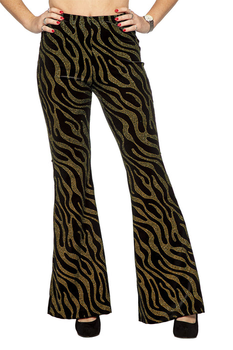 Flare Broek Velvet Waves