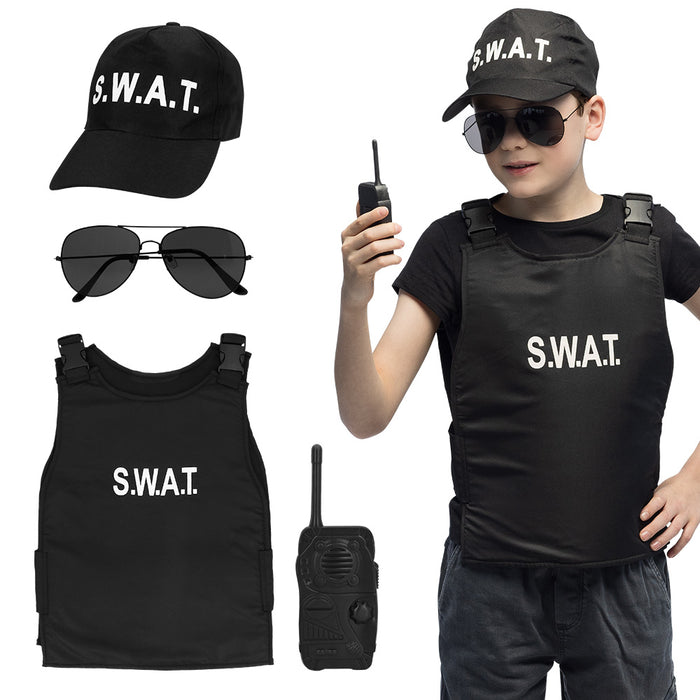 Verkleedset SWAT Officier voor kinderen