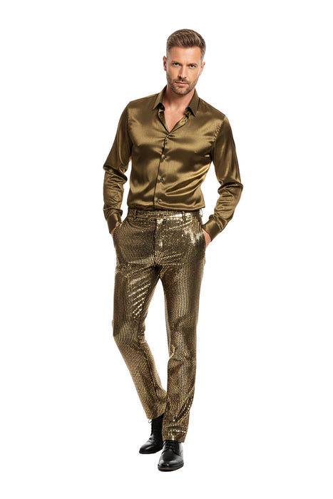 Broek Glitter Wave Heren