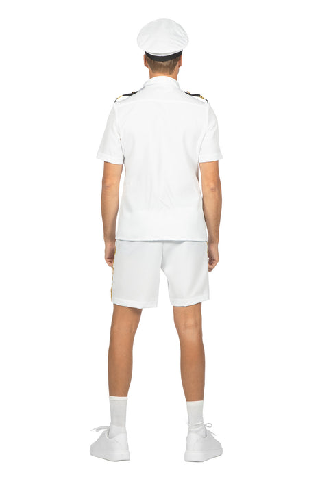 Herenkostuum Kapitein Cruise kort