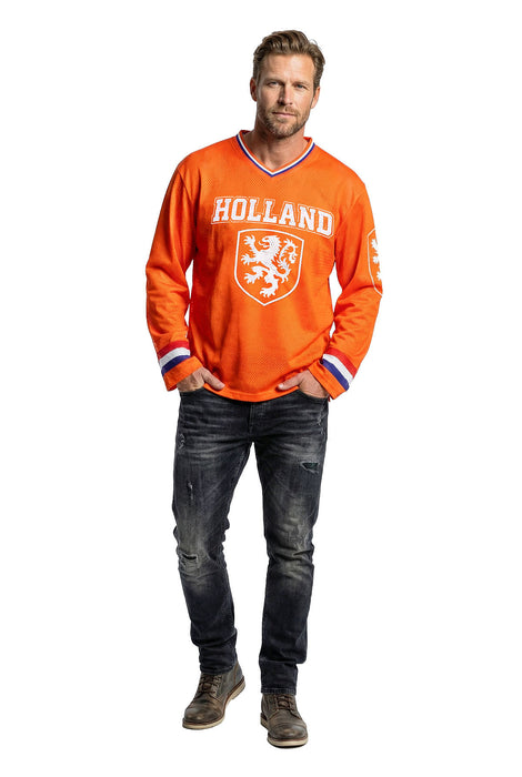 Ijshockey Shirt Holland Oranje