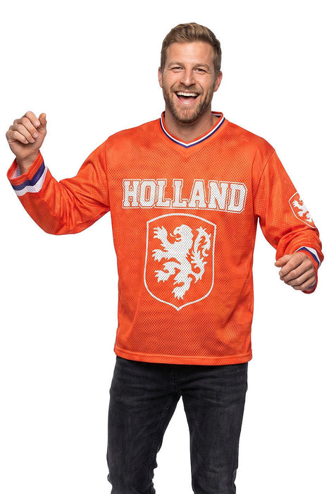Ijshockey Shirt Holland Oranje