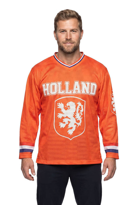 Ijshockey Shirt Holland Oranje