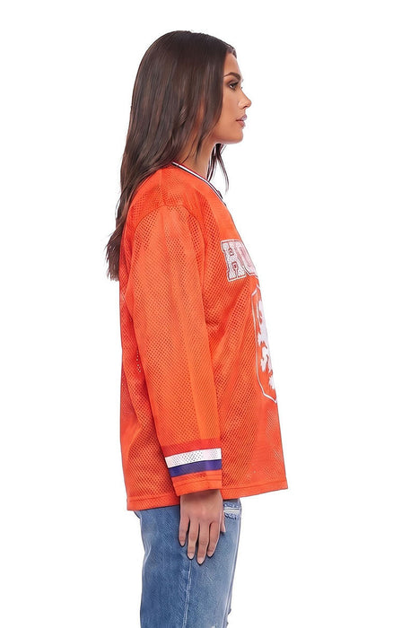 Ijshockey Shirt Holland Oranje