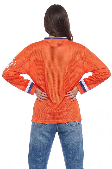 Ijshockey Shirt Holland Oranje