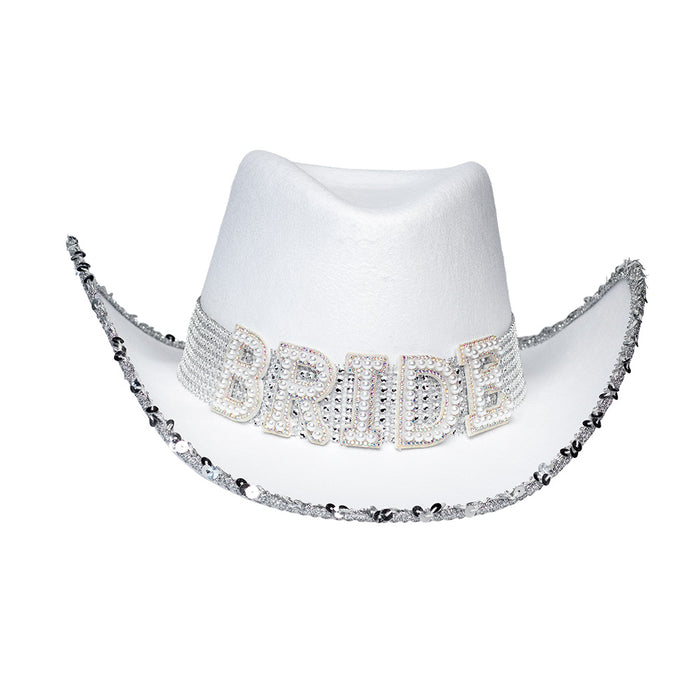 Cowboyhoed Bride Sparkle