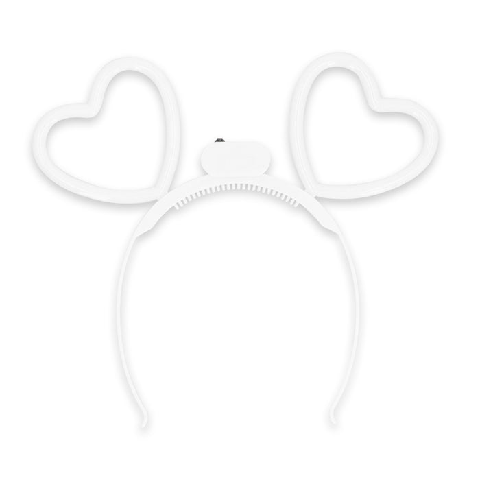 LED diadeem Glowing hearts