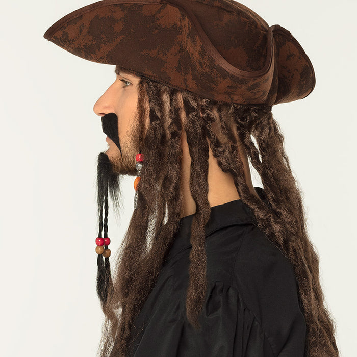 Set Gezichtshaar Piraat