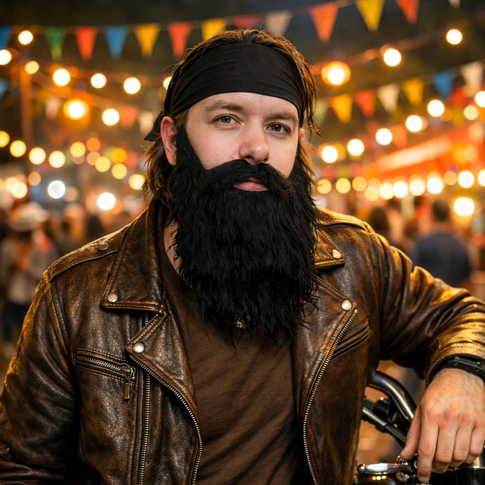 Baard Classic met snor