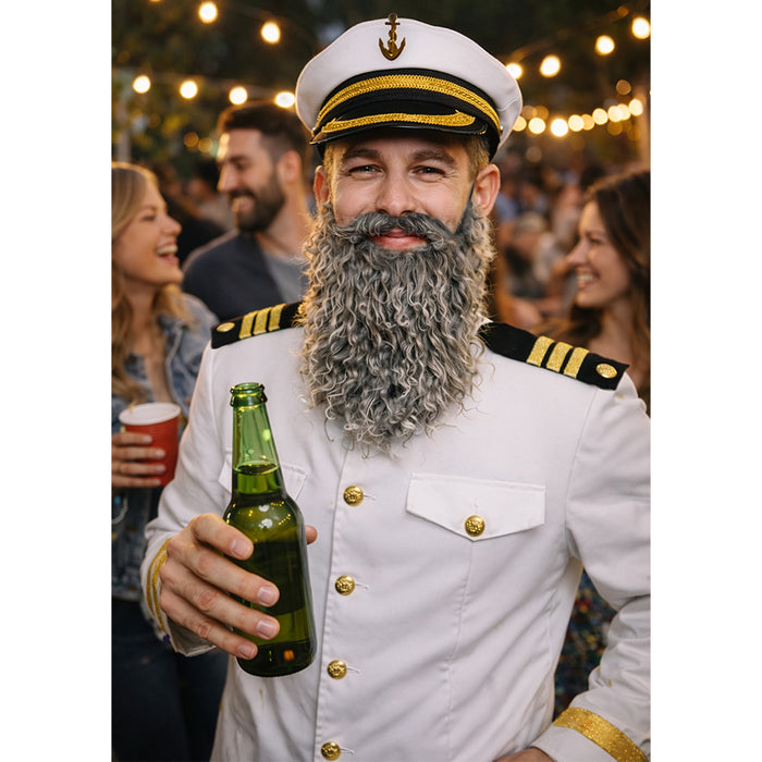 Baard Classic met snor