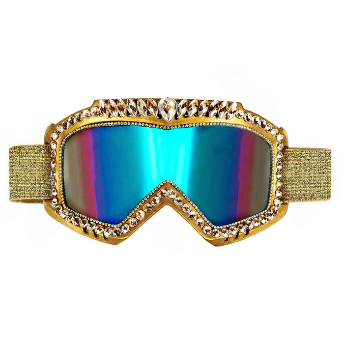 Skibril Glamour Gold