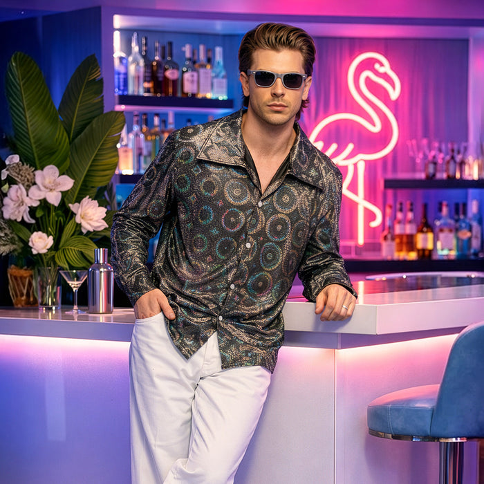 Disco blouse Lumi shine