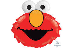 Folieballon Hoofd Elmo