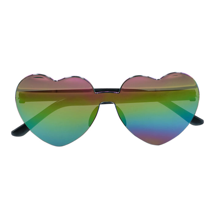 Bril Black Mirror Heart