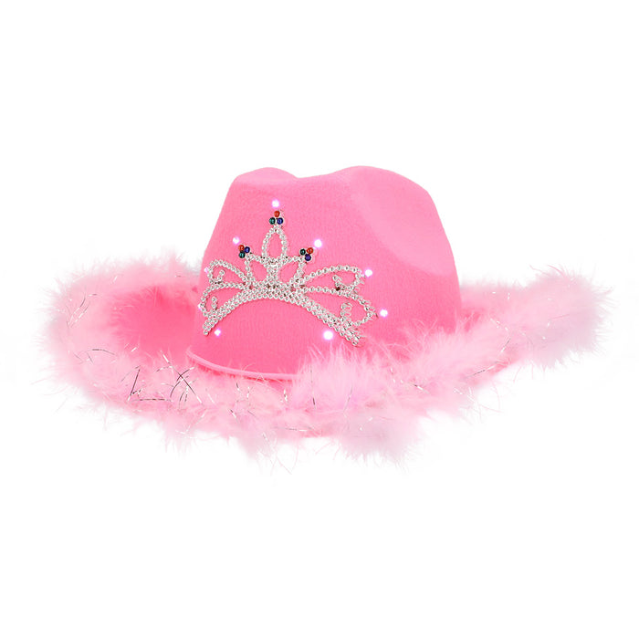 LED Cowgirl hoed Blush Bandit
