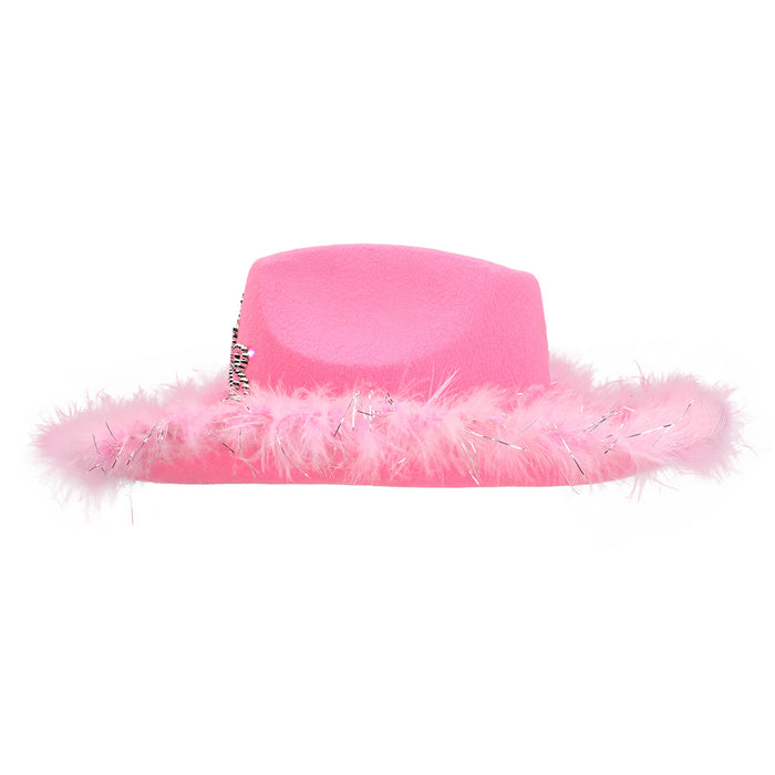 LED Cowgirl hoed Blush Bandit