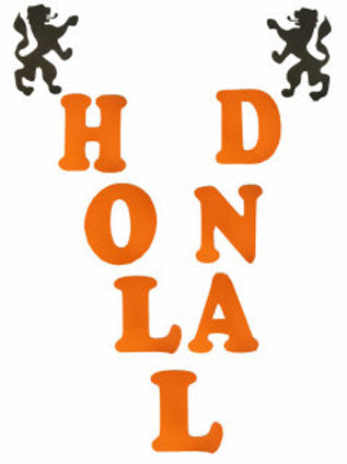 Foam stickers leeuw Holland
