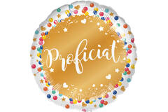 Folieballon Proficiat 45cm