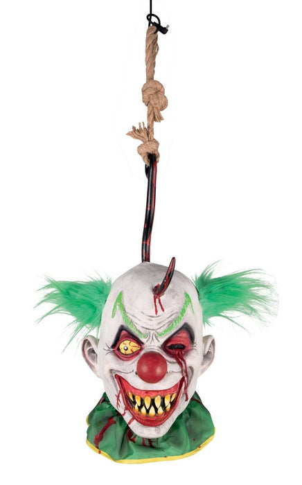 Hangend Hoofd Horror Clown 60cm
