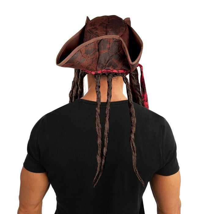 Hoed Piraat Dreadlocks