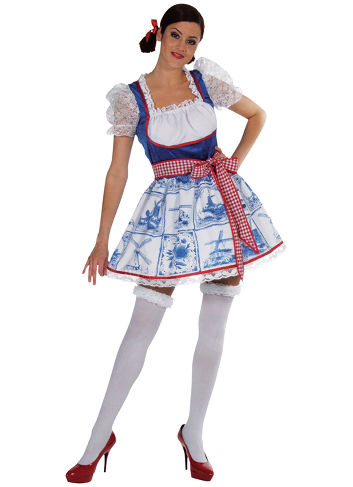 hipantall Dirndl Damen Midi Schürze Oktoberfest Costume, Bayerische hipantall Dirndl Damen Midi Schürze Oktoberfest Costume, Bayerische