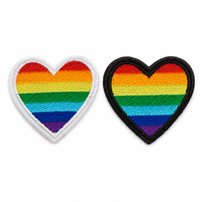 Strijkembleen - Pride Hartjes