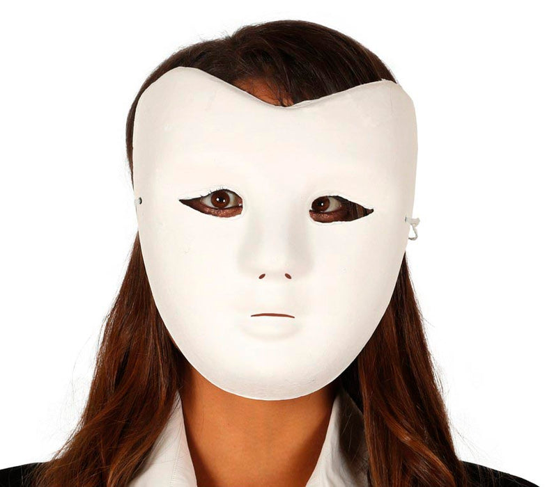 Grimeermasker wit