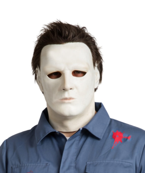 Horrormasker Michael met haar