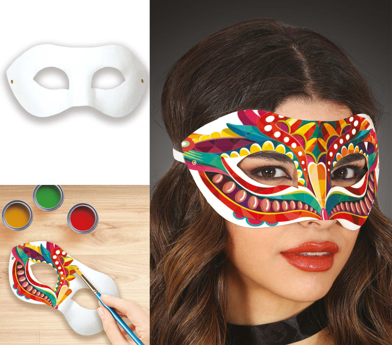 Grimeer Oogmasker wit