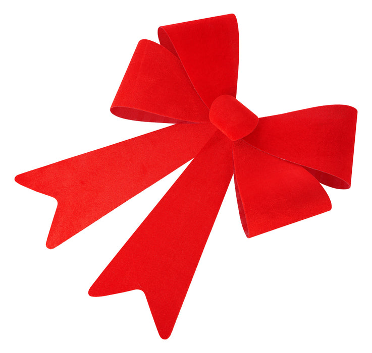 Fluwelen Strik Rood 50x66cm