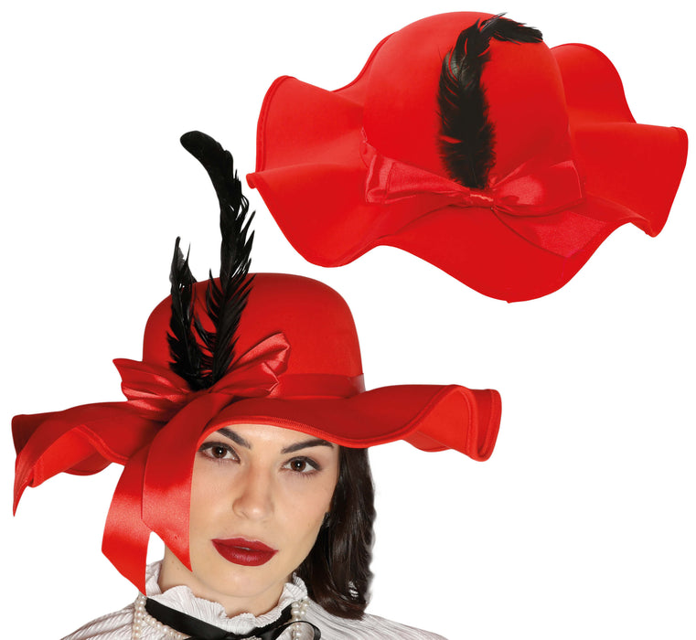 Hoed charleston rood