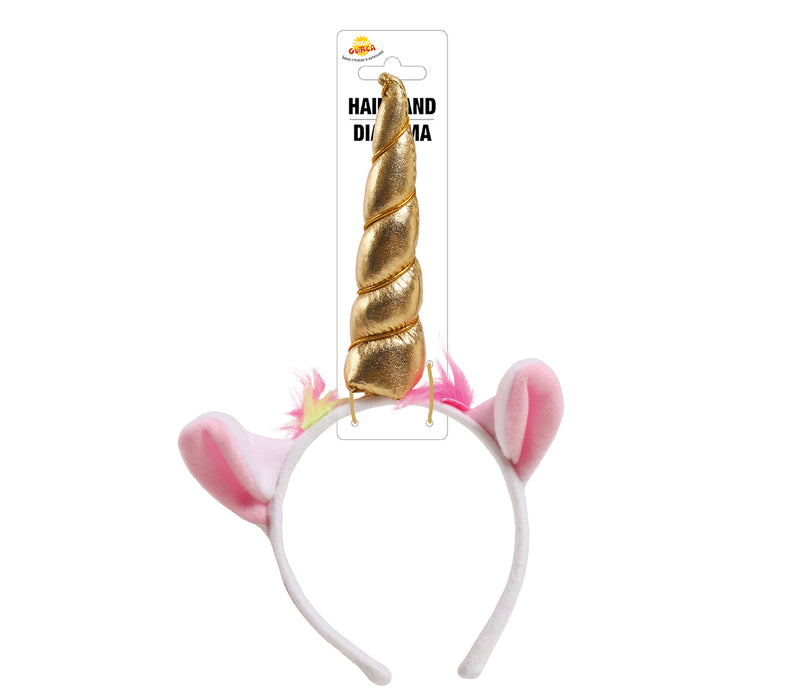 Tiara unicorn goud