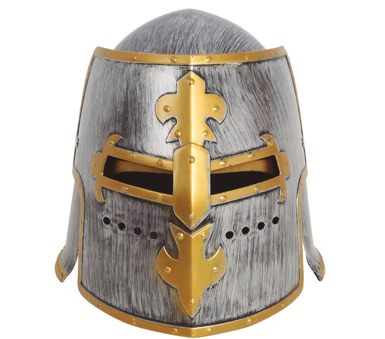 Middeleeuwse ridder helm