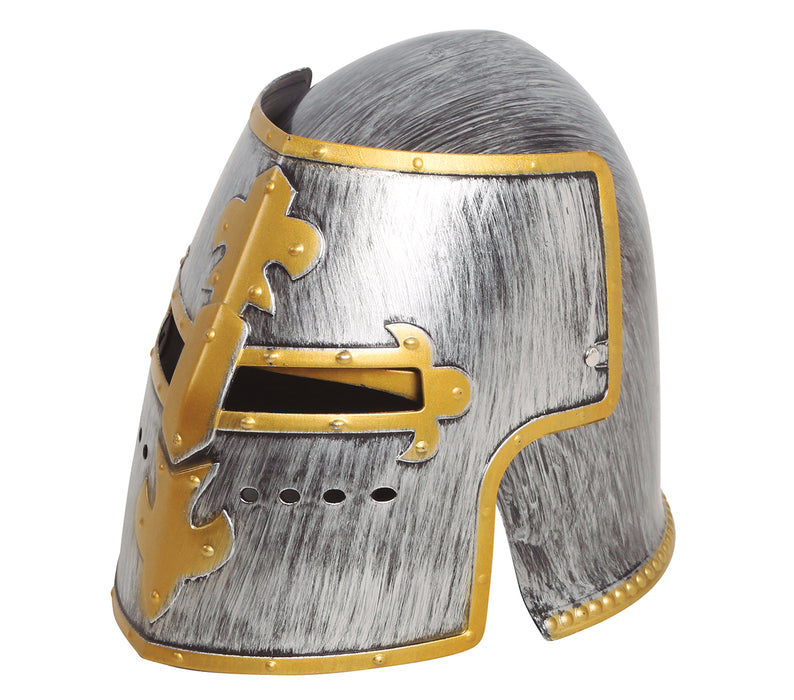 Middeleeuwse ridder helm