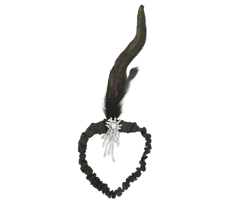 Charleston Tiara zwart