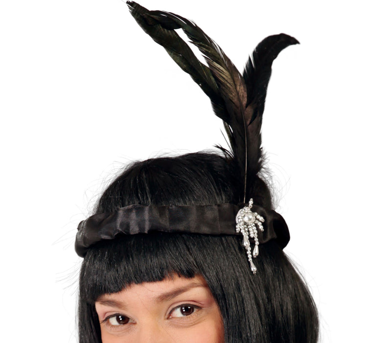 Charleston Tiara zwart